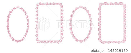 Lace Frames for Romantic Events 142019189