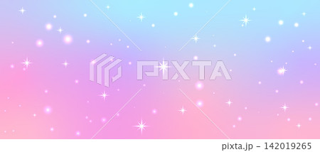 Pink Lavender Galaxy with Star Sparkle and Bokeh Pink Lavender Galaxy with Star Sparkle and Bokeh 142019265