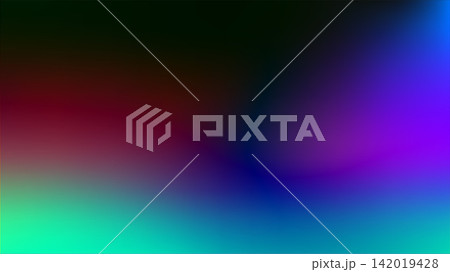 Neon holographic light leak overlay with prism flare rays Neon holographic light leak overlay with prism flare rays 142019428