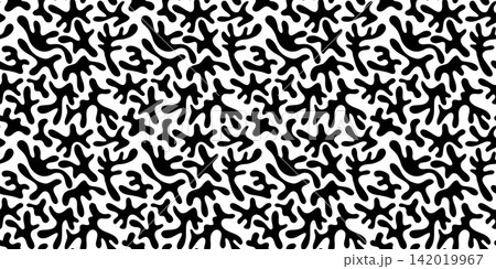 Tropical Organic Coral Seamless Texture Design 142019967