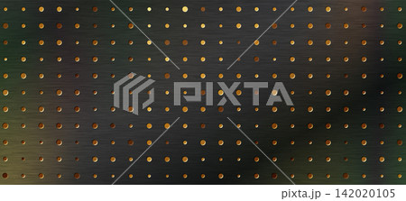 Industrial Metal Grid Plate Texture Background 142020105