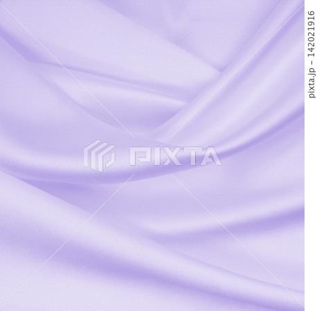Smooth elegant lilac silk or satin texture as wedding background. Luxurious background design 142021916