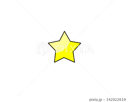 一つ星のイラスト 一つ星のイラスト 142022619