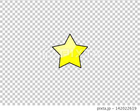 一つ星のイラスト 一つ星のイラスト 142022619