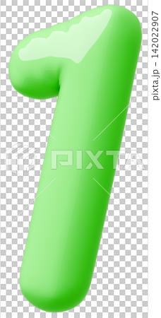3D image_balloon_1_green 3D image_balloon_1_green 142022907