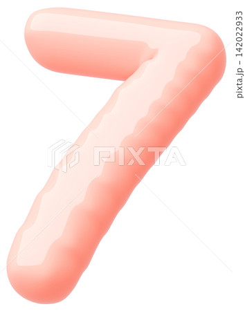 3D画像_風船_7_ピンク 3D画像_風船_7_ピンク 142022933