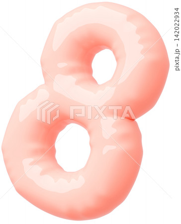 3D画像_風船_8_ピンク 142022934