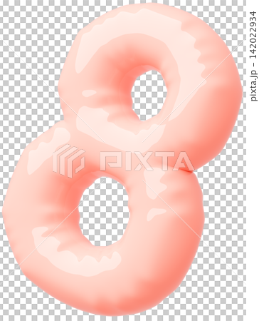 3D画像_風船_8_ピンク 142022934