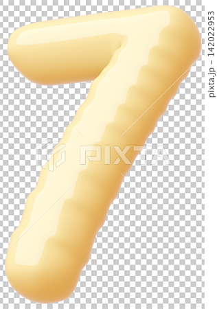3D image_balloon_7_yellow 3D image_balloon_7_yellow 142022953