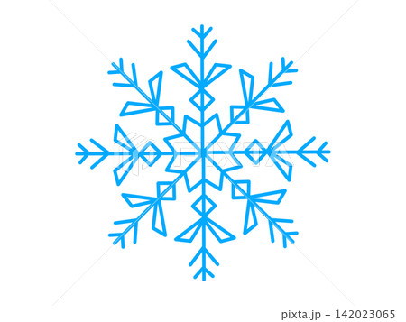 雪の結晶のイラスト 142023065