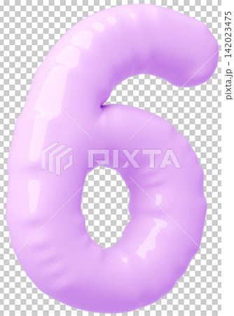 3D image_balloon_6_purple 3D image_balloon_6_purple 142023475