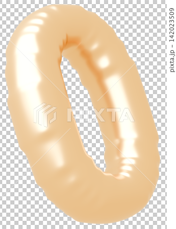 3D画像_風船_0_ゴールド 3D画像_風船_0_ゴールド 142023509