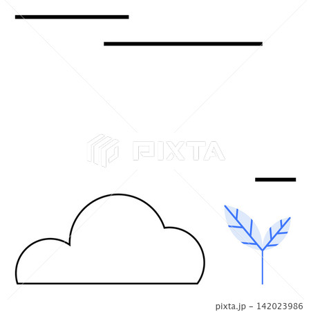 Nature, creativity, serenity, modern design, graphic art, environmental awareness. Abstract ion with a cloud, blue leaf and bold geometric lines. Nature and creativity dominate Nature, creativity, serenity, modern design, graphic art, environmental awareness. Abstract ion with a cloud, blue leaf and bold geometric lines. Nature and creativity dominate 142023986