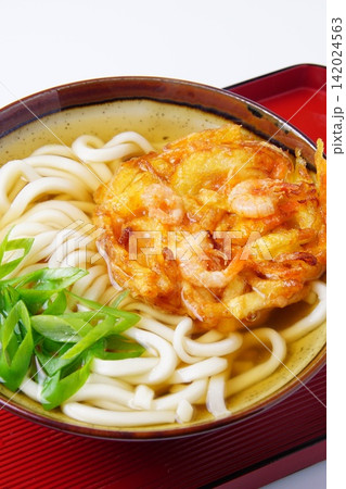 海老のかき揚げうどん 142024563