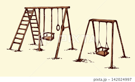 Vector drawing. Playground Vector drawing. Playground 142024997