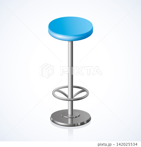 Rounded chair. Vector illustration Rounded chair. Vector illustration 142025534