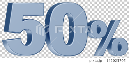 3D Material_Numbers_50%_Metallic_Silver 3D Material_Numbers_50%_Metallic_Silver 142025705