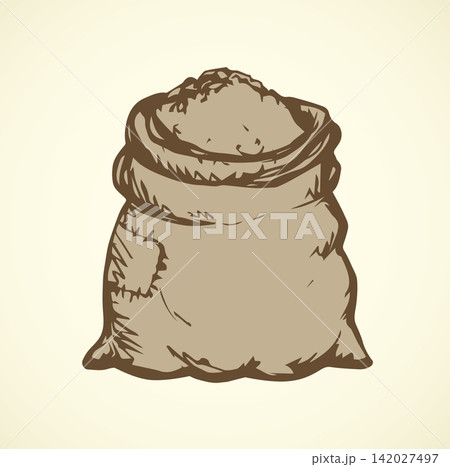 Bag. Vector drawing 142027497