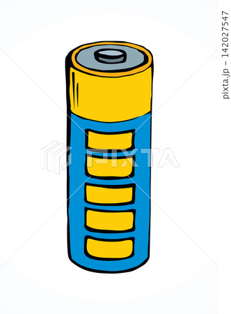 Battery. Vector drawing 142027547