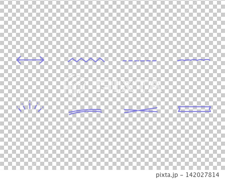 Hand-drawn style_Simple lines, lines, embellishments_05 Hand-drawn style_Simple lines, lines, embellishments_05 142027814