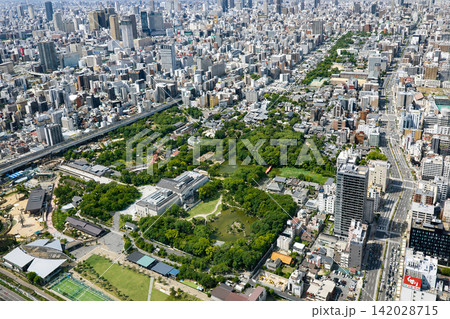 あべのハルカス（周囲の展望をお楽しみください）2026年8月撮影 142028715