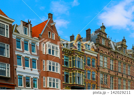Old houses in Amsterdam Old houses in Amsterdam 142029211