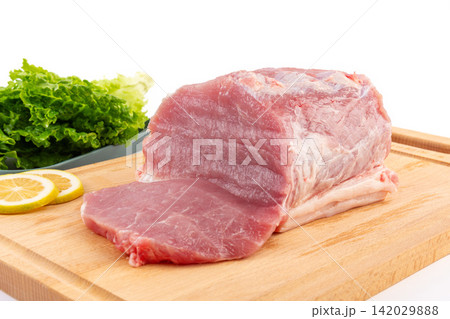 faw Pork Tenderloin Fresh Meat Food Ingredient faw Pork Tenderloin Fresh Meat Food Ingredient 142029888