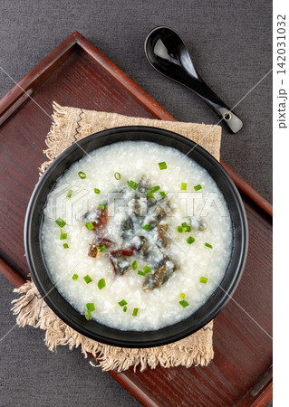 century Egg Congee Chinese Breakfast Rice Porridge 142031032