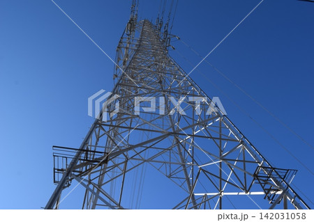 送電塔 高電圧交流 送電塔 高電圧交流 142031058