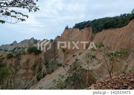 台湾小百岳No.35 火炎山登山ルートの風景 台湾小百岳No.35 火炎山登山ルートの風景 142033475