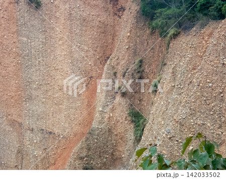 台湾小百岳No.35 火炎山登山ルートの風景 台湾小百岳No.35 火炎山登山ルートの風景 142033502