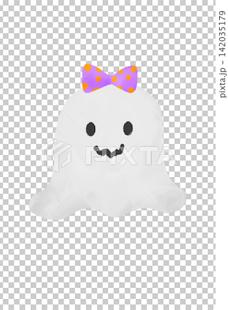 かわいいオバケのイラスト 142035179