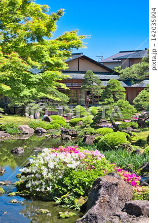 【由志園】の池泉牡丹 (島根県) 【由志園】の池泉牡丹 (島根県) 142035994