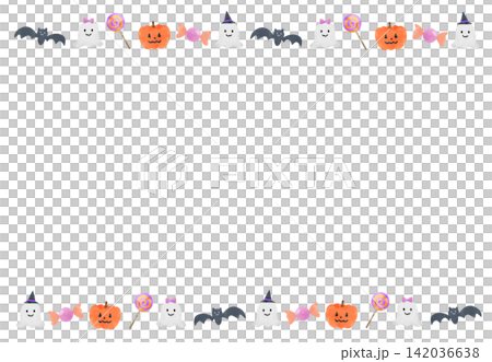 Cute halloween frame Cute halloween frame 142036638