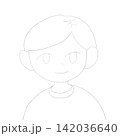 儚い男性　イラスト 142036640