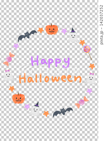 かわいいハロウィンのイラスト 142037252