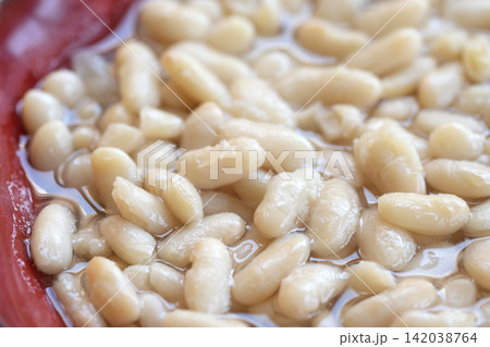 white beans macro close up food background white beans macro close up food background 142038764