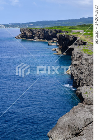 沖縄残波岬灯台から見える景色 142041927