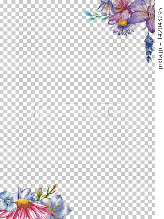Colorful Floral Corner Decoration Colorful Floral Corner Decoration 142043295