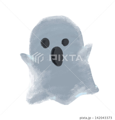 かわいいおばけのイラスト|ハロウィン・秋のイベント素材 かわいいおばけのイラスト|ハロウィン・秋のイベント素材 142043373