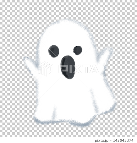 Cute ghost illustration | Halloween and autumn event materials Cute ghost illustration | Halloween and autumn event materials 142043374