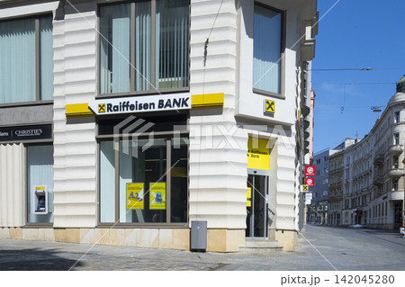 Raiffeisen bank branch in Brno, Czech Republic Raiffeisen bank branch in Brno, Czech Republic 142045280