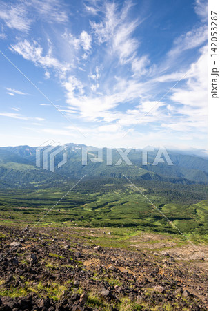 大雪山旭岳の登山風景 大雪山旭岳の登山風景 142053287