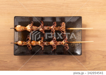 ［タイ産　蛸］いいたこ串　焼き 142054541