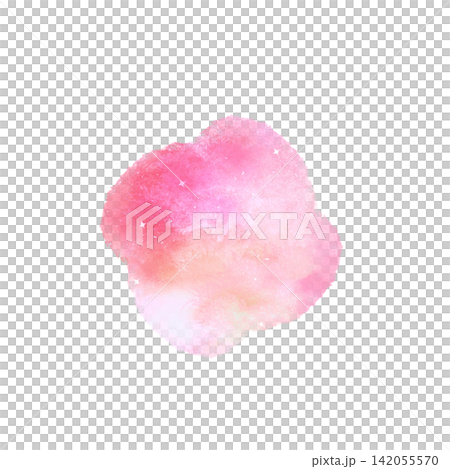 粉紅色水彩顏料的潑濺 粉紅色水彩顏料的潑濺 142055570