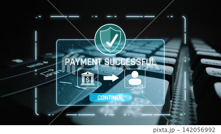Secure Online Payment Successful Transaction Display Marrow Secure Online Payment Successful Transaction Display Marrow 142056992