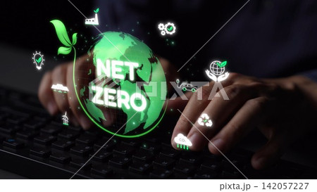 Sustainable Business with Net Zero Environmental Goals Muxer Sustainable Business with Net Zero Environmental Goals Muxer 142057227