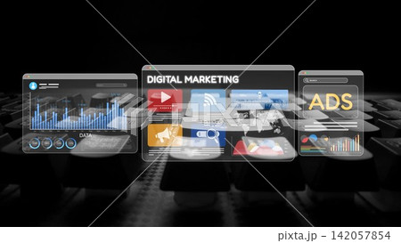 Online Ads Strategy and Digital Content Marketing for Business Growth Muxer 142057854