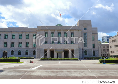 国会議事堂 参議院玄関前 国会議事堂 参議院玄関前 142058326