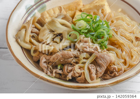 すき焼き風煮もの料理 すき焼き風煮もの料理 142059364